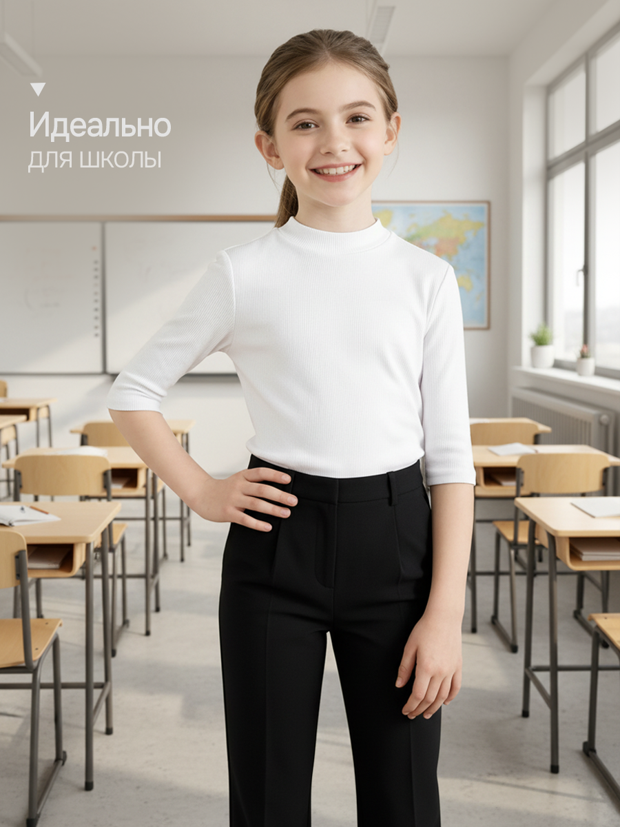 Водолазка GOJO 316белый - фото 8
