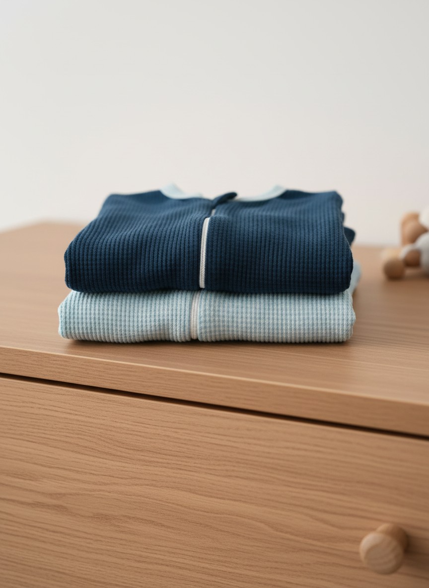 Комбинезон 2 шт Bunnyphant Т-169-2/синий-голубой - фото 2