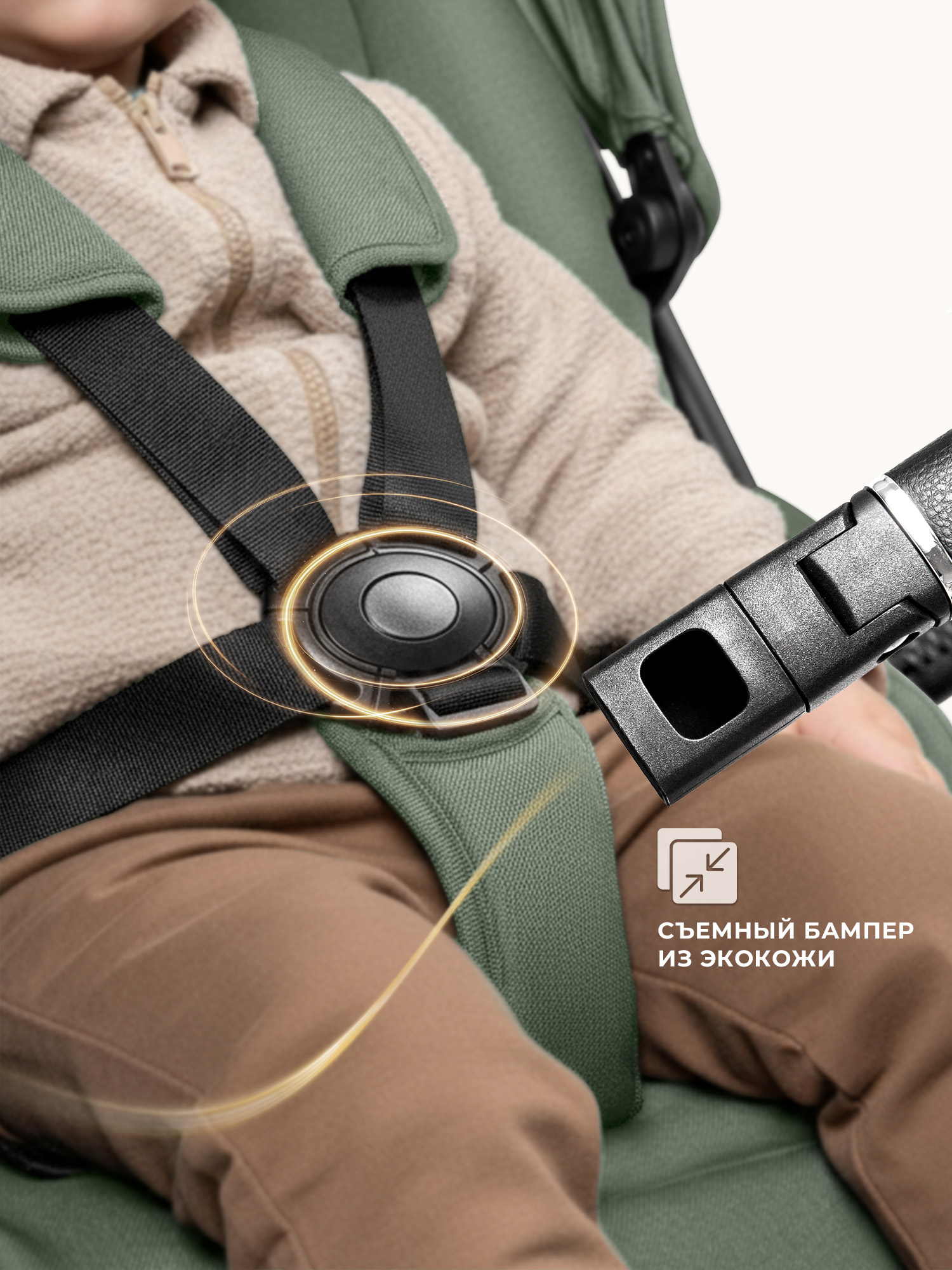 Коляска 2в1 Sweet Baby Stella Green зеленый - фото 7