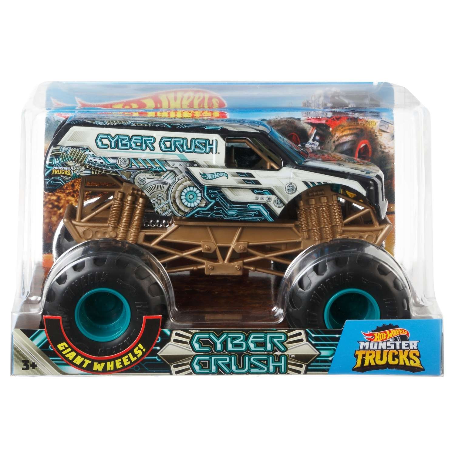 Автомобиль Hot Wheels Monster Trucks в ассортименте FYJ83 - фото 22