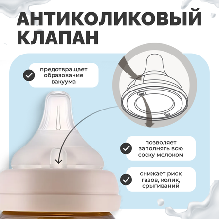 Бутылочка MOYUUM Anti-Colic 170 мл