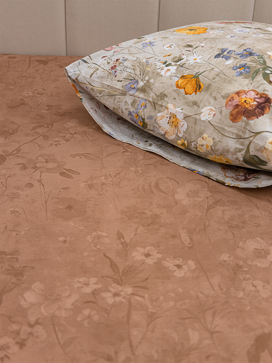 Комплект постельного белья BRAVO Нарана двуспальный 4 предм. - фото 8