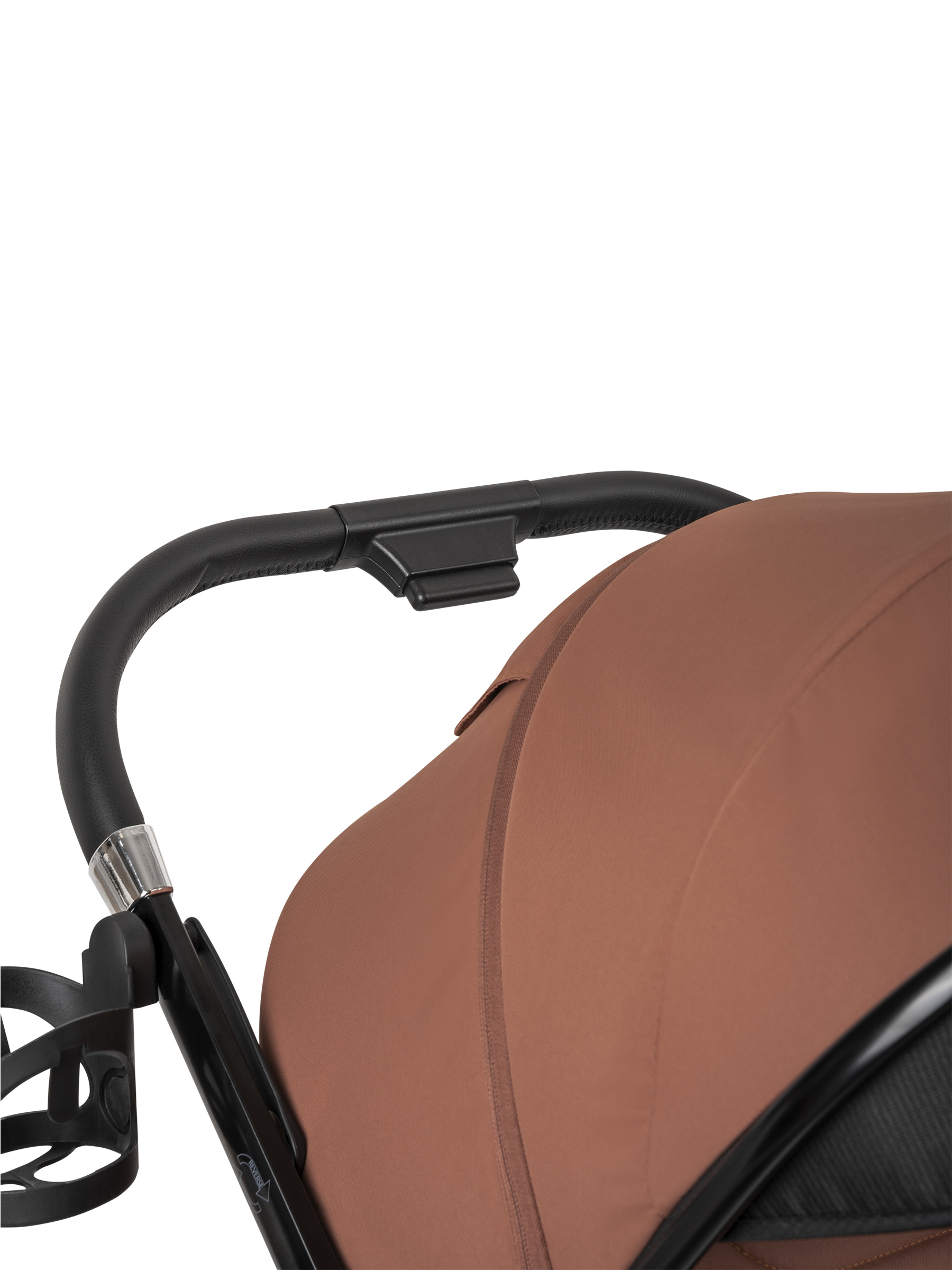 Коляска прогулочная JOVOLA Magma с перекидной ручкой оранжевый - фото 26