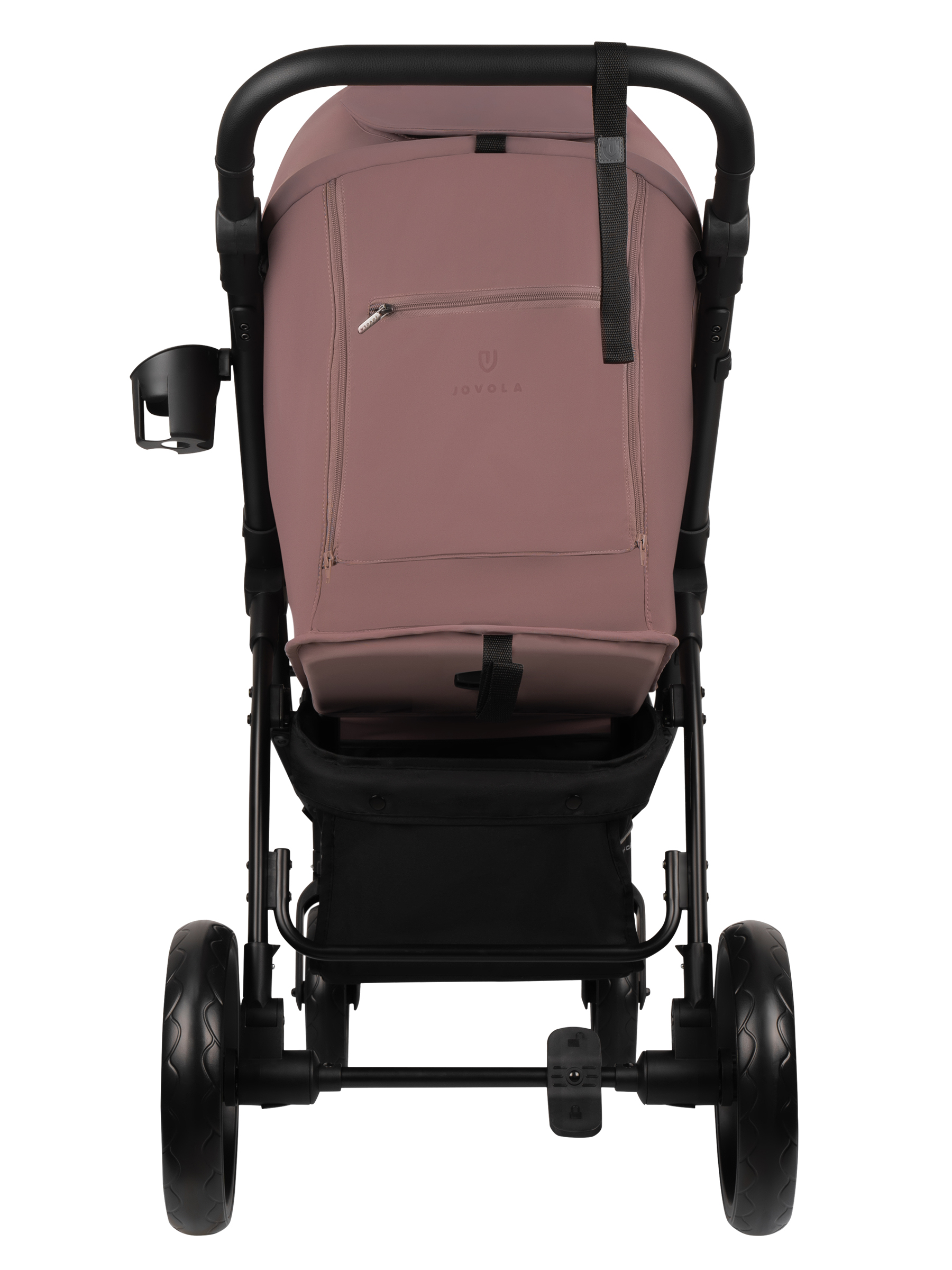 Коляска прогулочная JOVOLA SELENA 2026 всесезонная розовый - фото 8