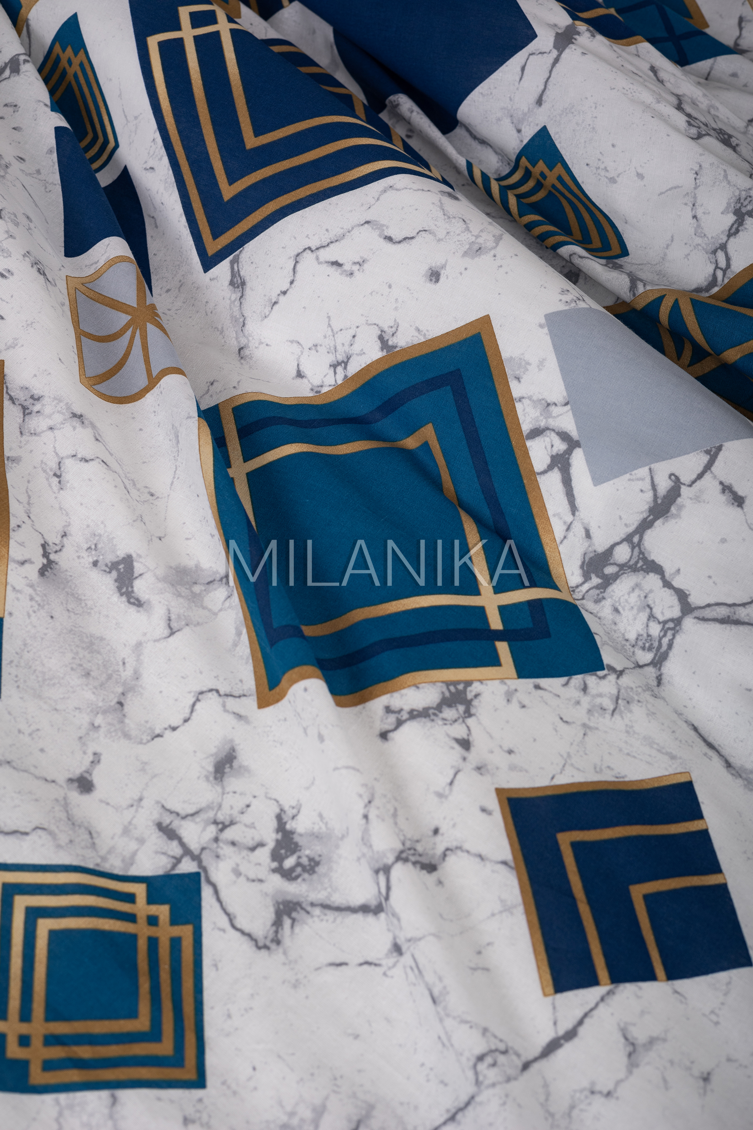 Комплект постельного белья MILANIKA 1,5 спальный с 2 нав 70х70 см - фото 8