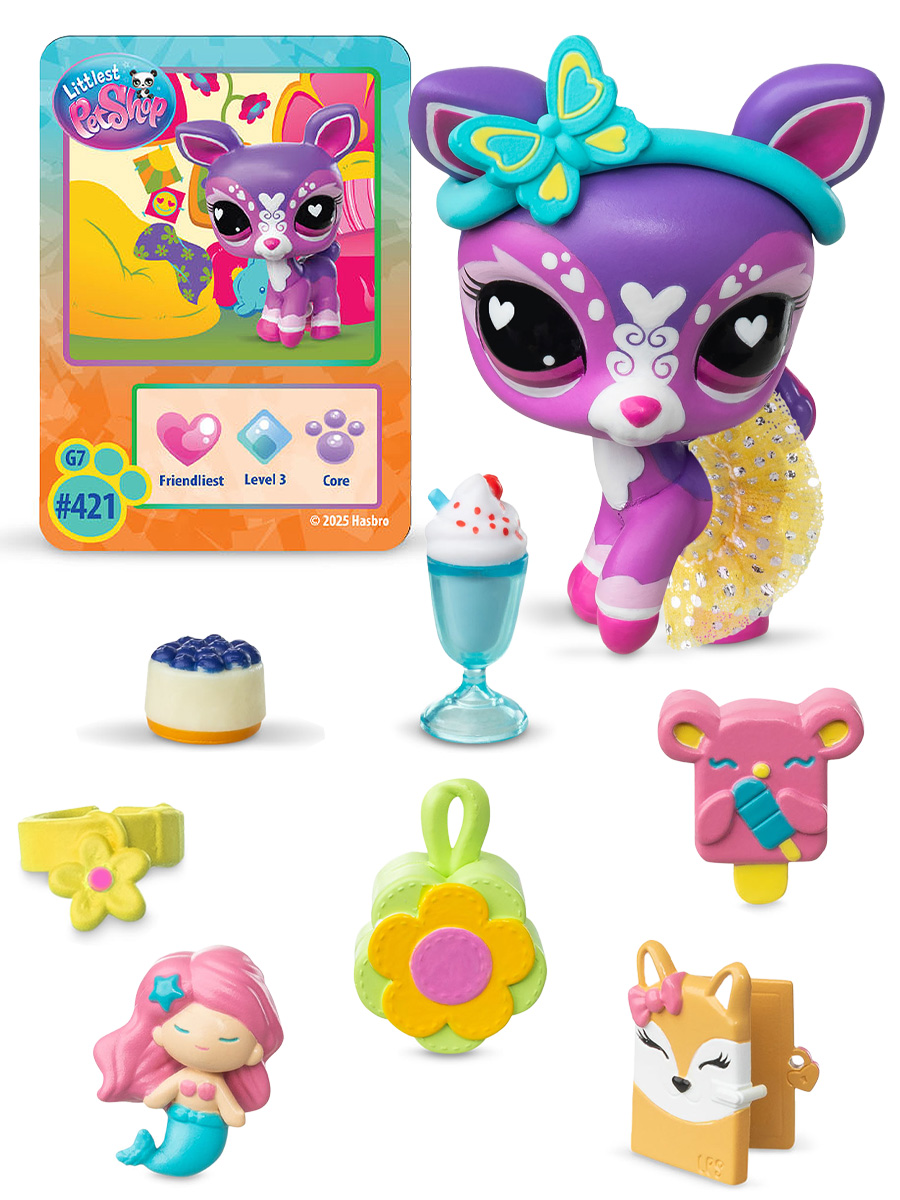 Игровой набор Littlest Pet Shop фигурка с аксессуарами Олень - фото 4