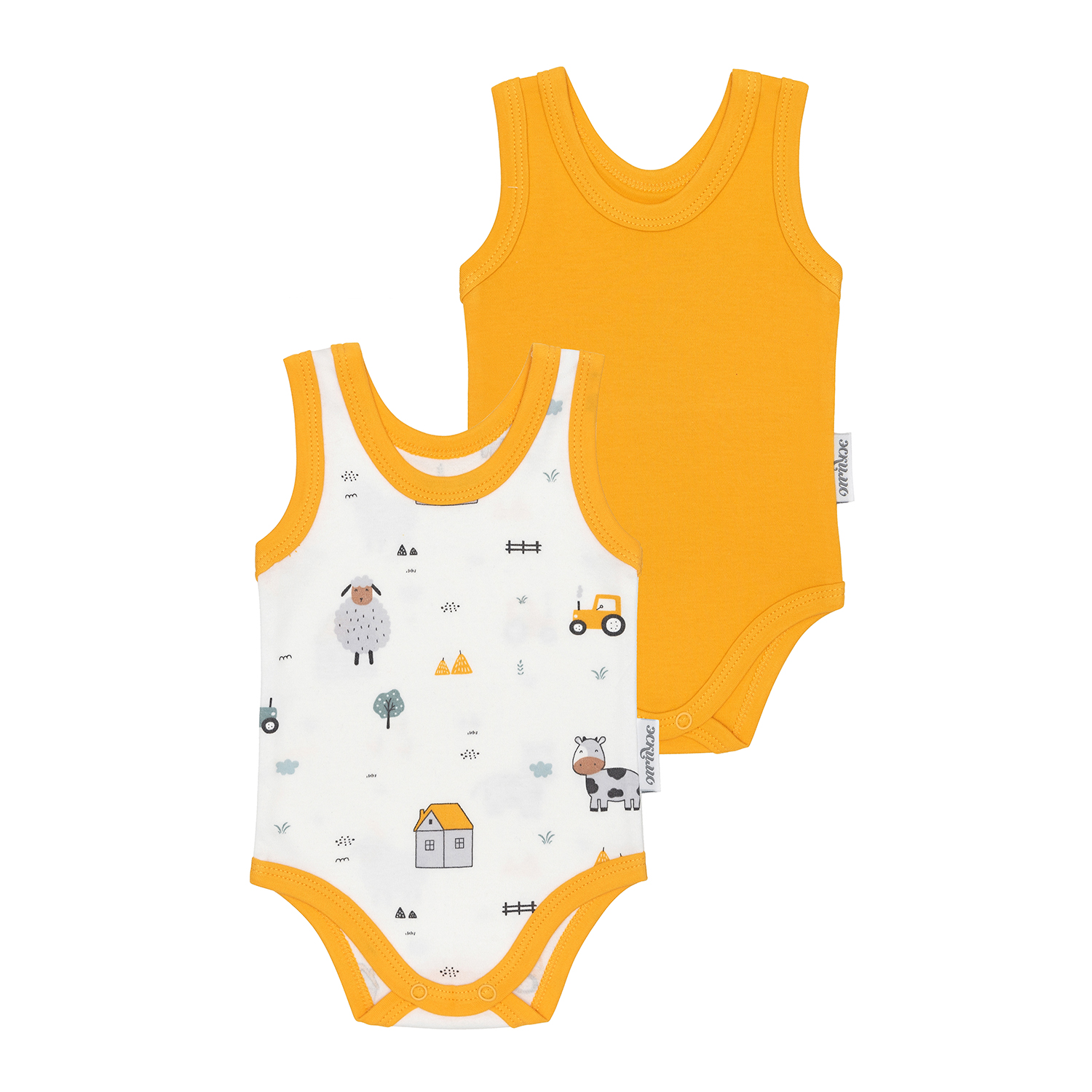 Боди-майка 2 шт Эскимо 24-785 - фото 1