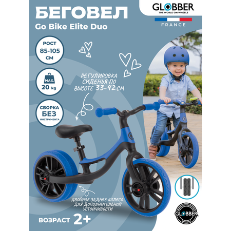 Двухколесный беговел Globber