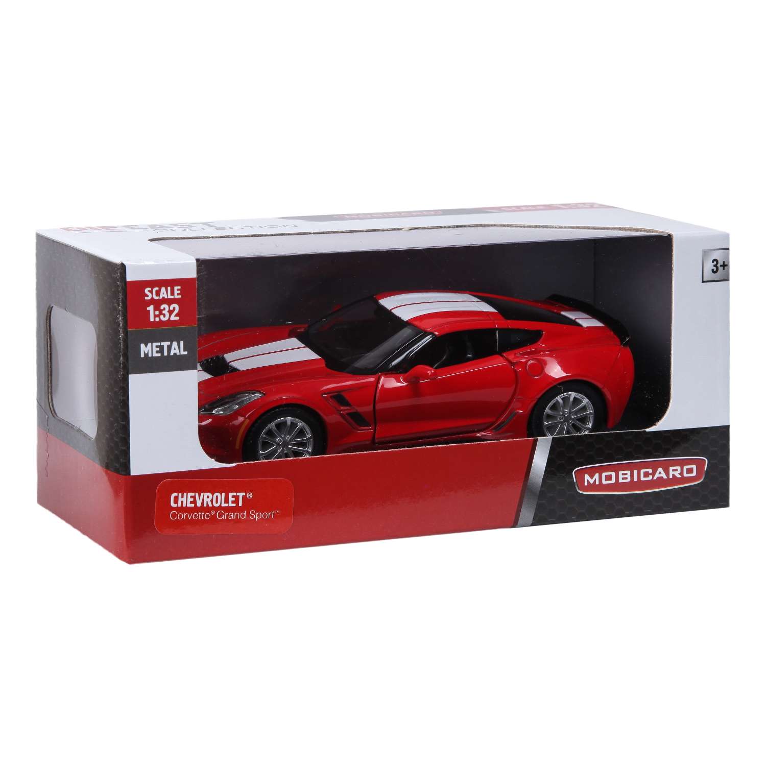 Автомобиль Mobicaro Chevrolet Corvette Grand Sport 1:32 в ассортименте 544039C - фото 2