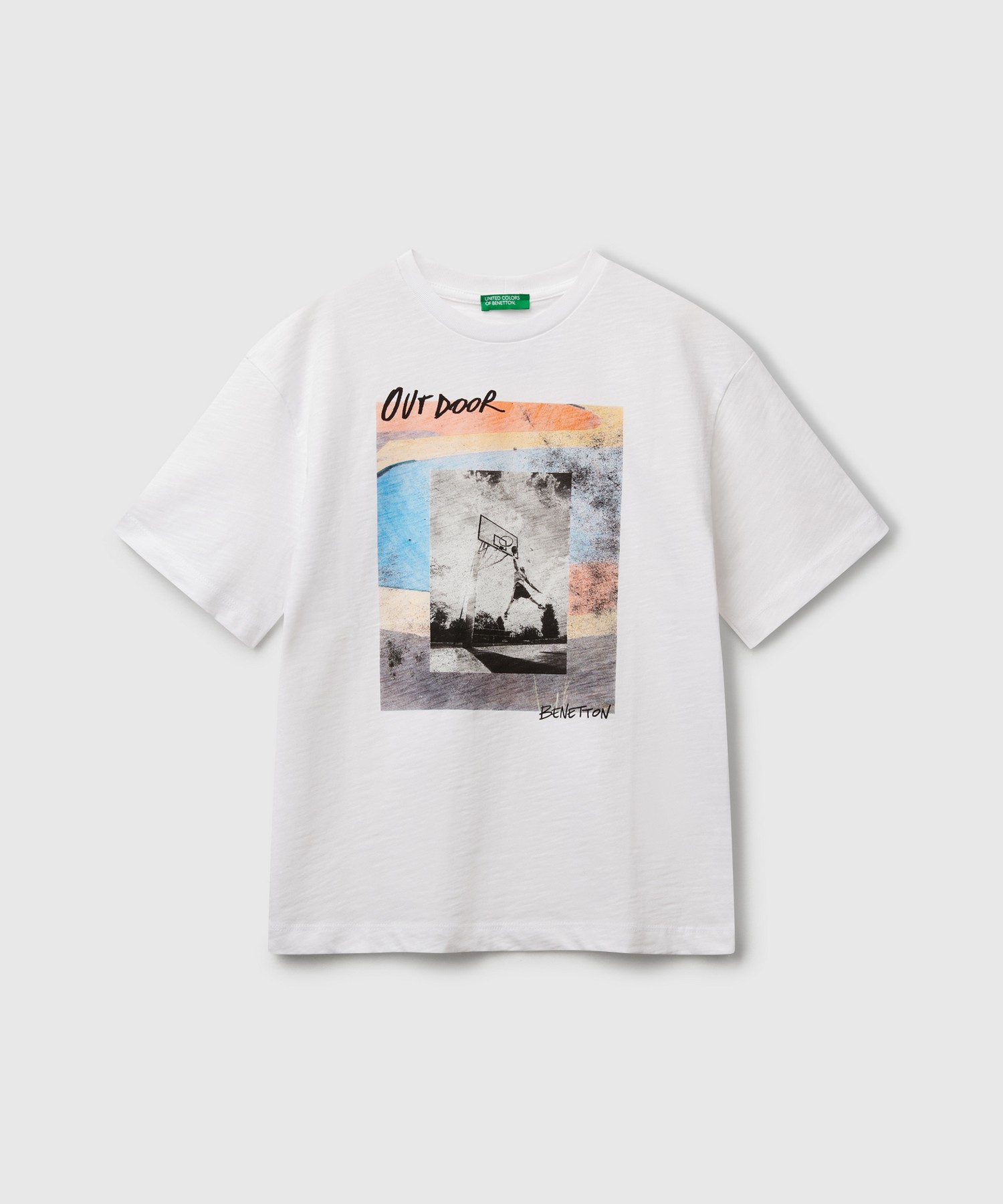 Футболка United Colors of Benetton 25P_3SLUC10P8_101 - фото 1