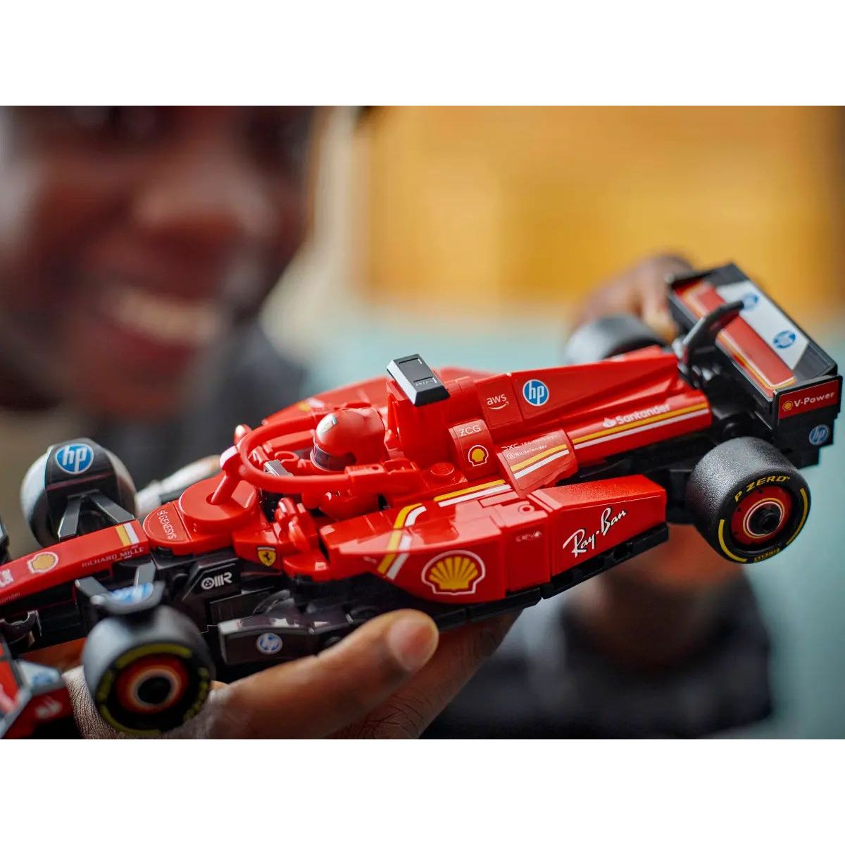 Конструктор LEGO Speed Champions Гоночная машина Ф1 Феррари - фото 10
