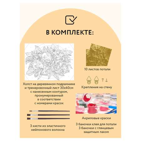 Картина по номерам ТРИ СОВЫ Лимоны