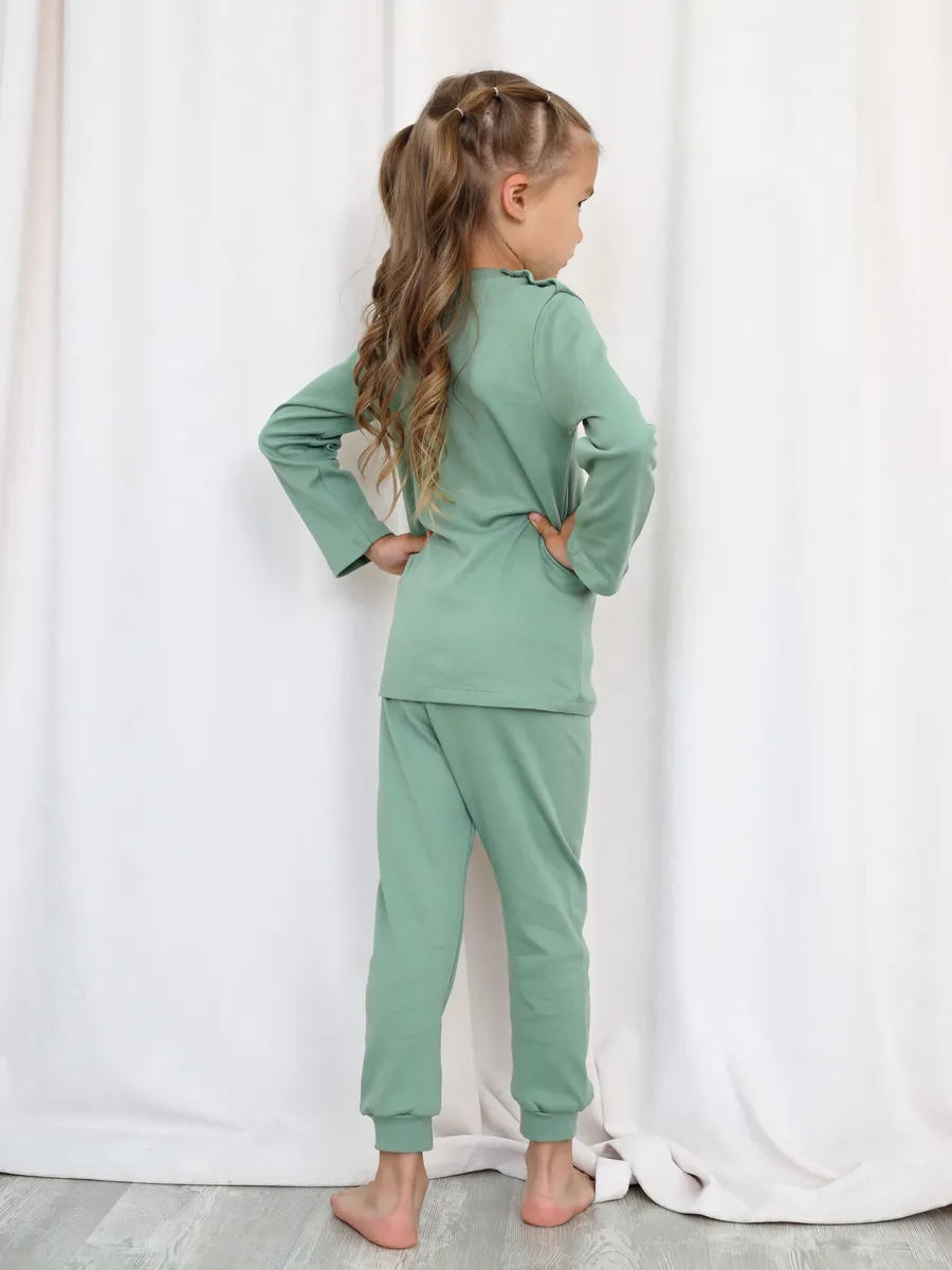 Пижама Рекантино 425-20/Зеленый - фото 4