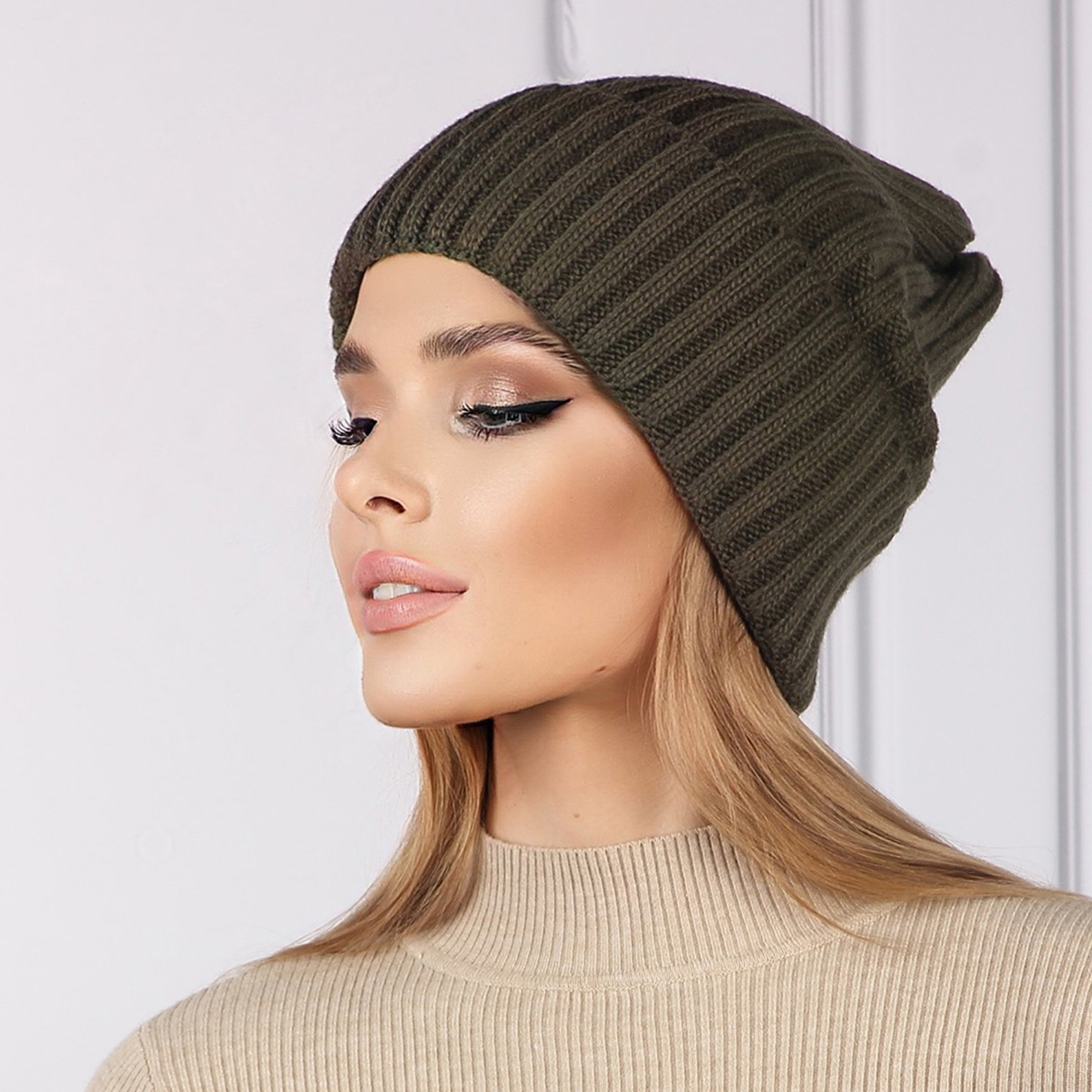 Шапка Pretty Mania MF613-LGR - фото 1