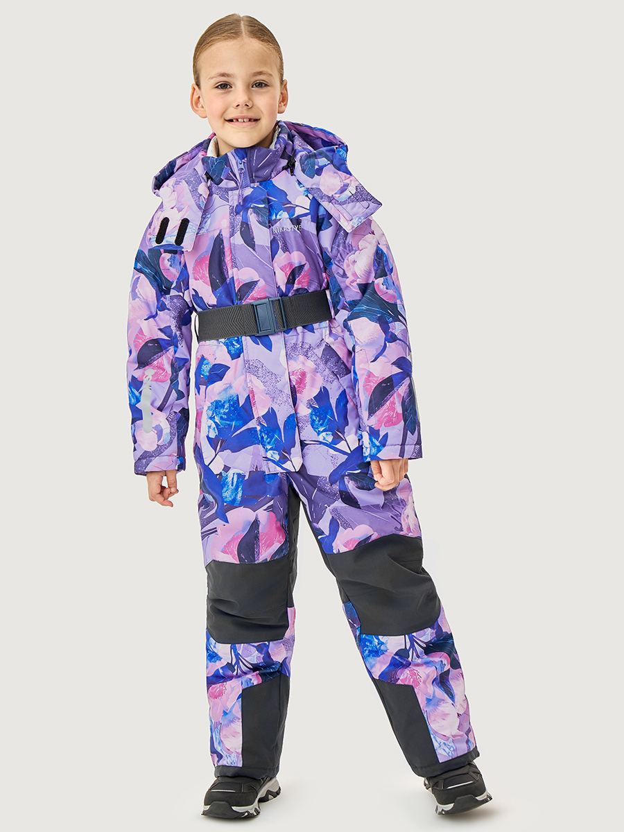 Комбинезон NIKASTYLE 8з1625 фиолет/графит - фото 1