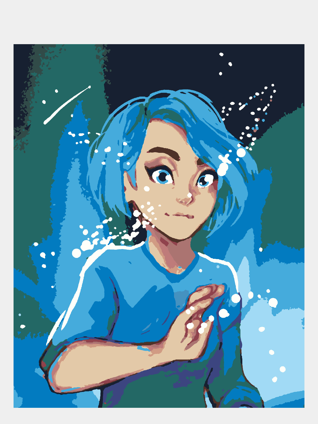 Картина по номерам Selfica Созвездия - фото 1