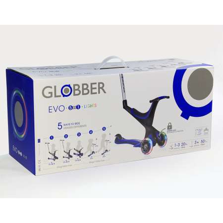Самокат Globber трехколесный