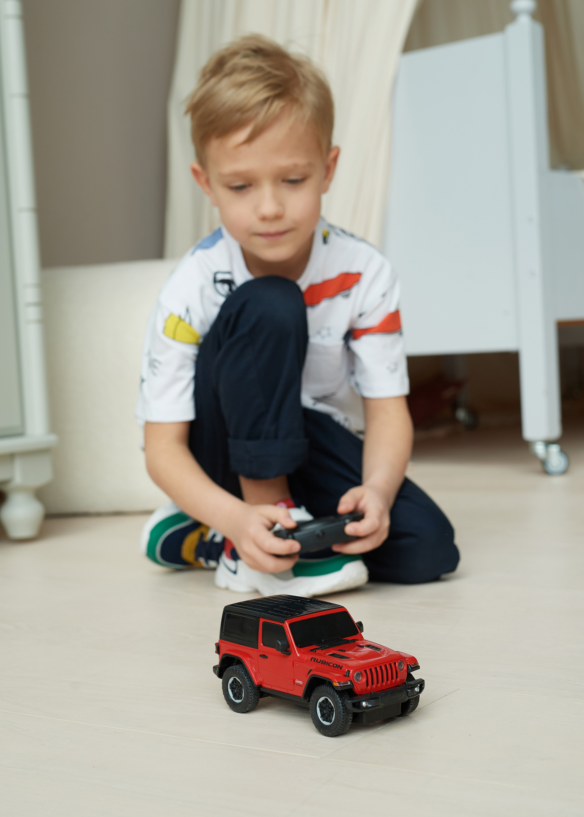 Автомобиль РУ Rastar Jeep 1:24 - фото 9
