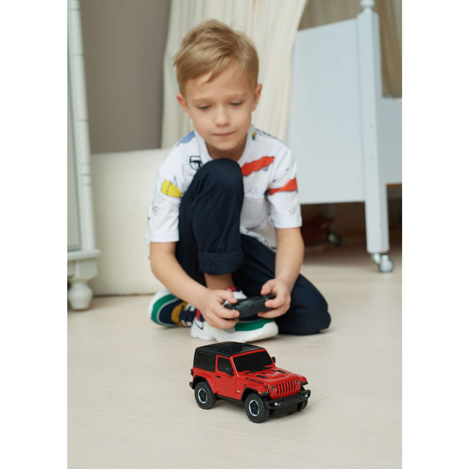 Автомобиль РУ Rastar Jeep 1:24 - фото 9