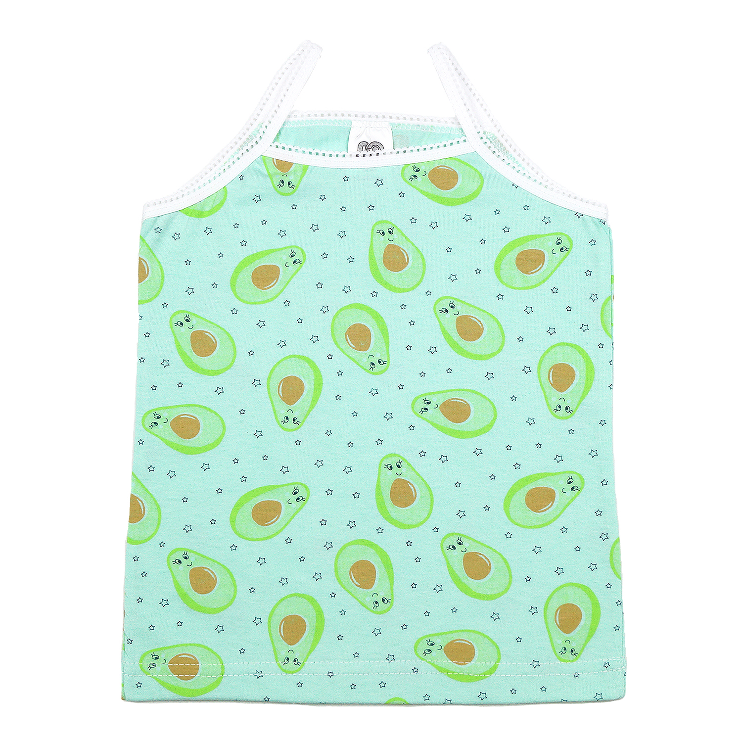 Майка 2 шт ДО-Детская Одежда 205К1/белый_мятный - фото 2