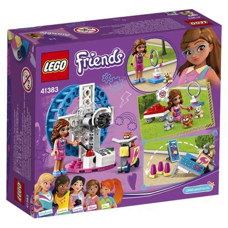 Конструктор LEGO Friends Игровая площадка хомяка Оливии блочный