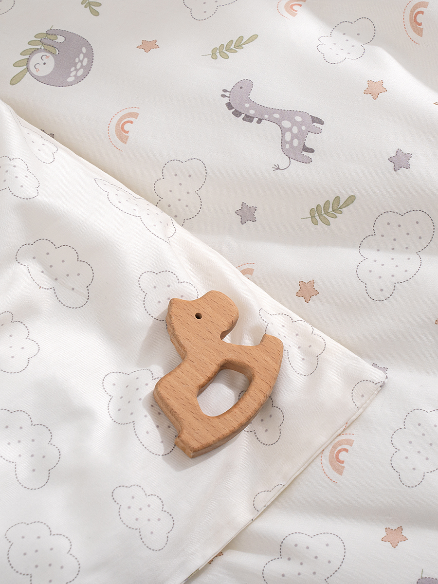 Комплект постельного белья Perina Fancy Zoo детский 3 предм. - фото 10