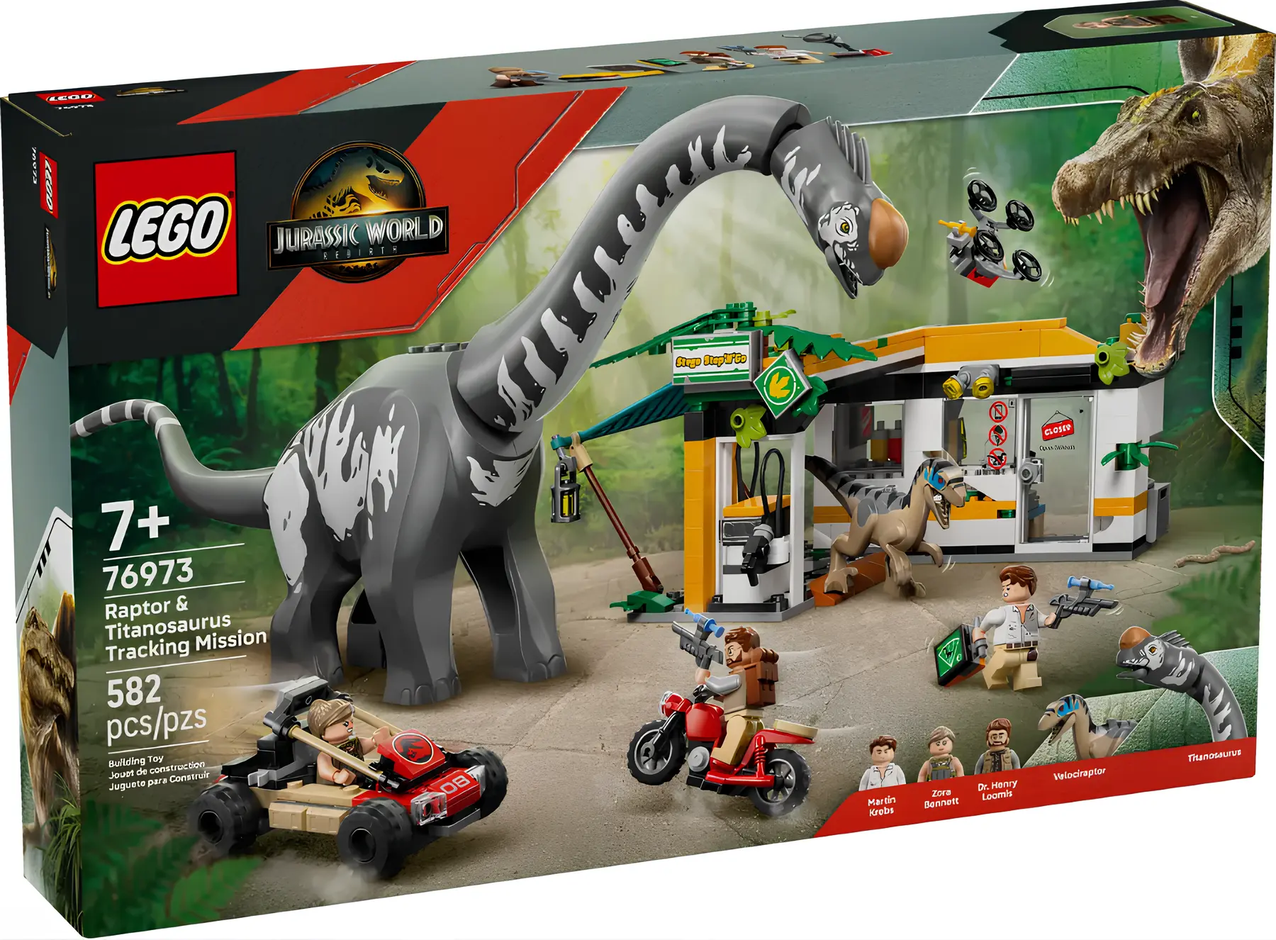 Конструктор LEGO Jurassic World 76973 582 дет. - фото 2