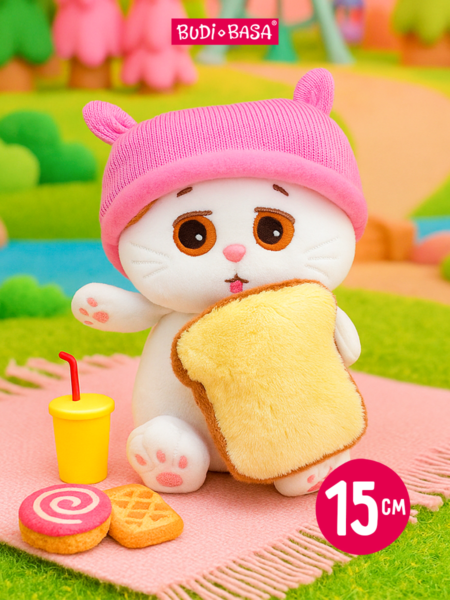 Мягкая игрушка BUDI BASA Кошечка Ли-Ли Бон аппетит - фото 1