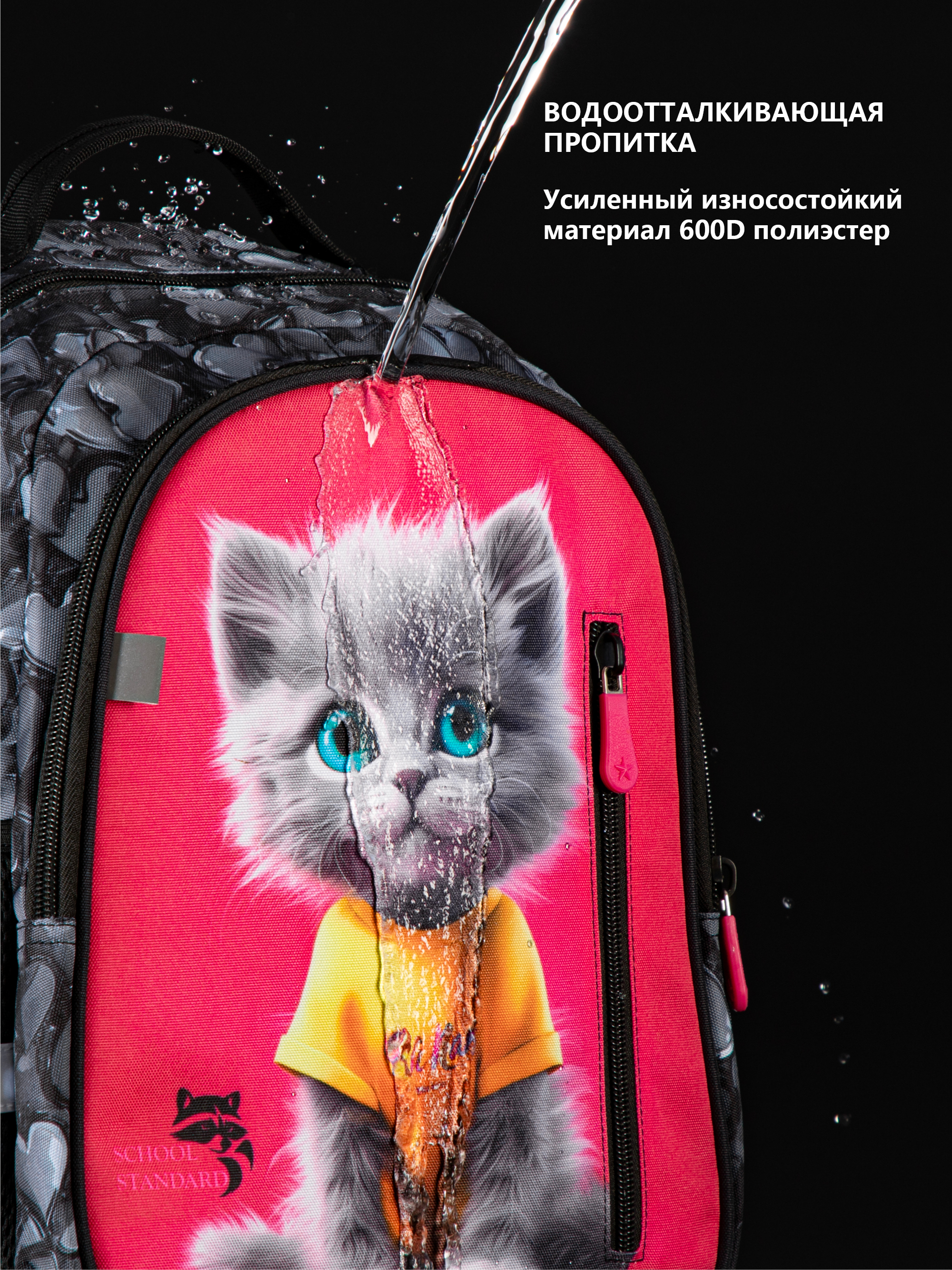 Рюкзак School Standard первокласснику набор 4 в 1 - фото 16