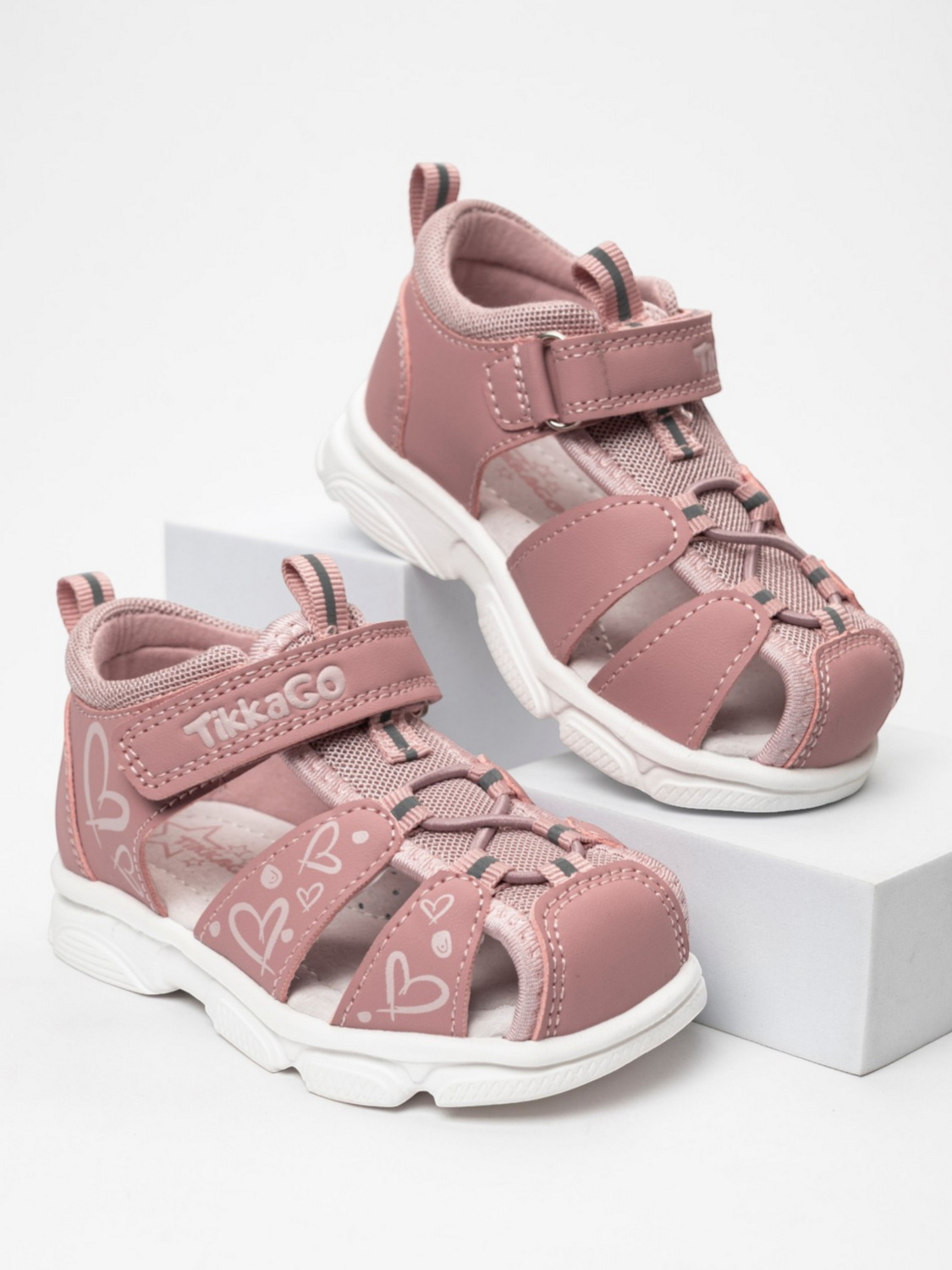 Изображение товара Сандалии TikkaGo Сандалии с принтом сердечек Лето