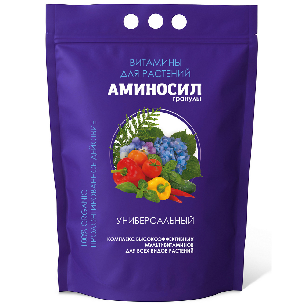 Изображение товара Универсальное удобрение Аминосил Витамины гранулы 3 кг