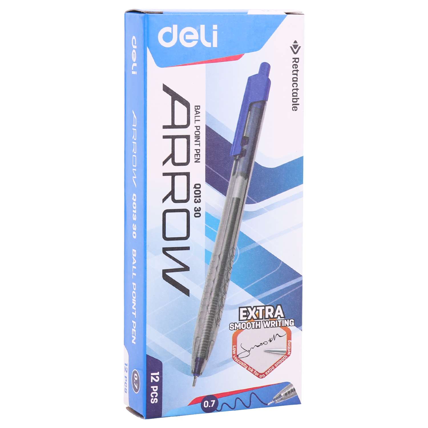 Ручка шариковая Deli 1 шт. - фото 8