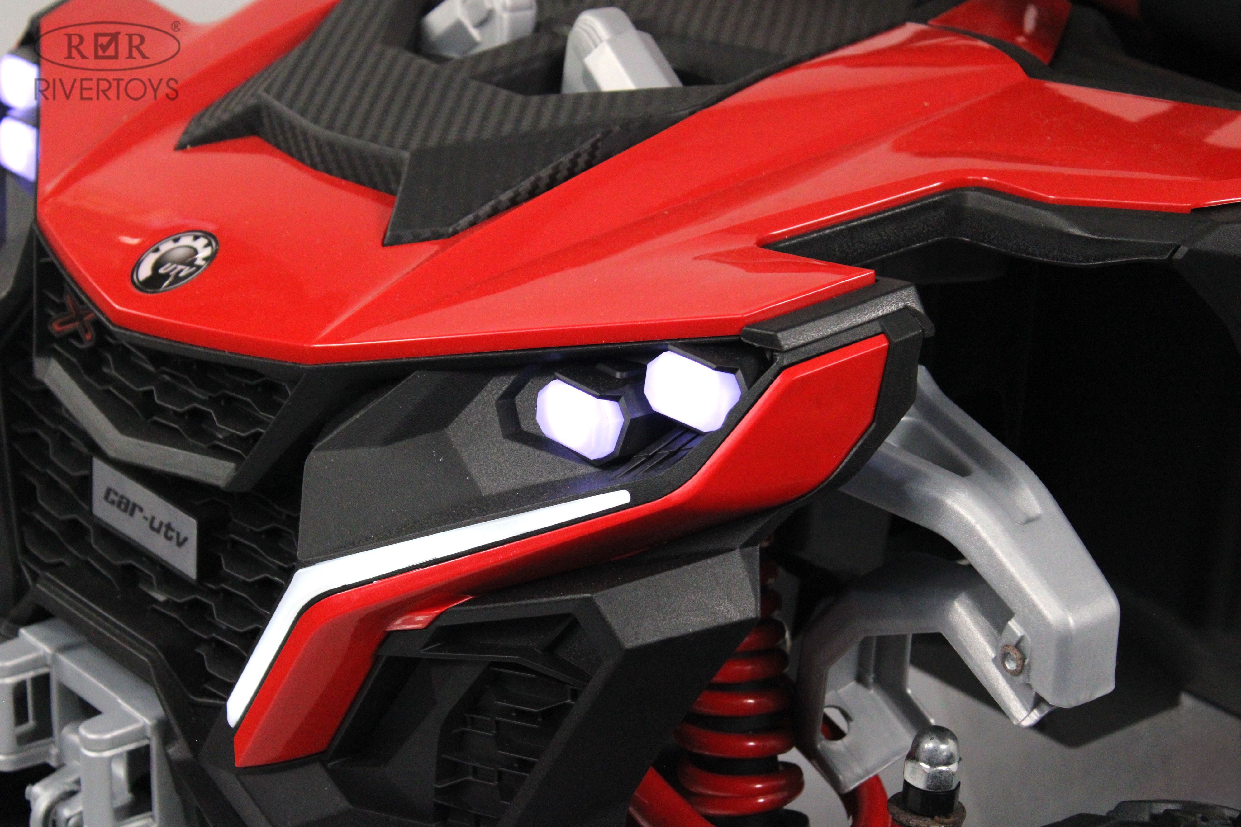 Электромобиль RIVERTOYS Z707ZZ-RED С пультом ДУ - фото 22