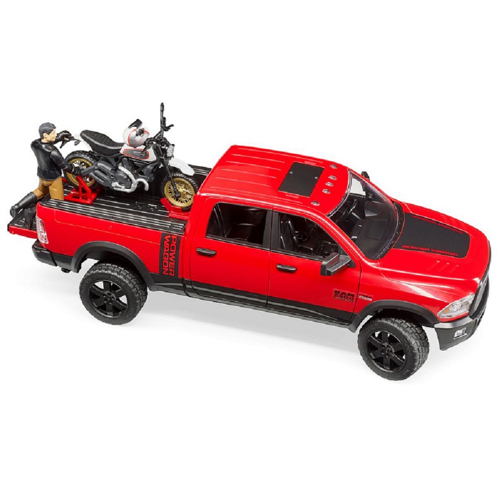 Внедорожник Bruder с мотоциклом 1:16 02502 - фото 4