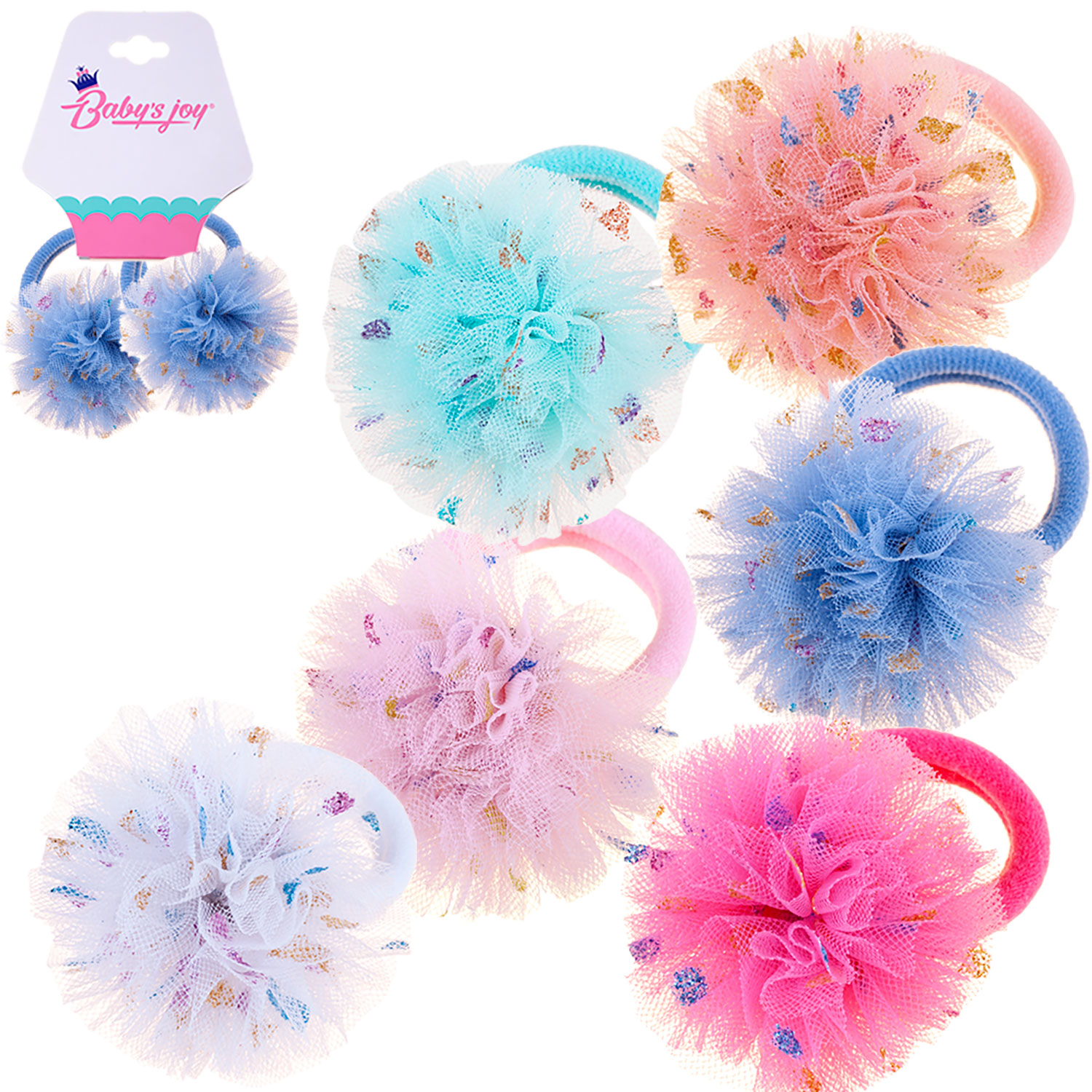 Бант Babys JOY 2шт в ассортименте NY41 NY41 - фото 2