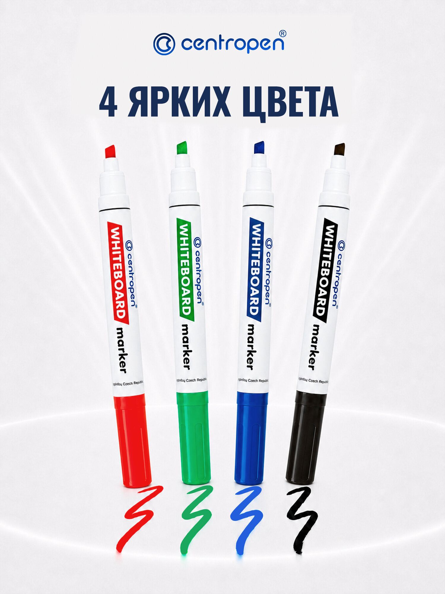 Маркеры Centropen 4 шт. - фото 2