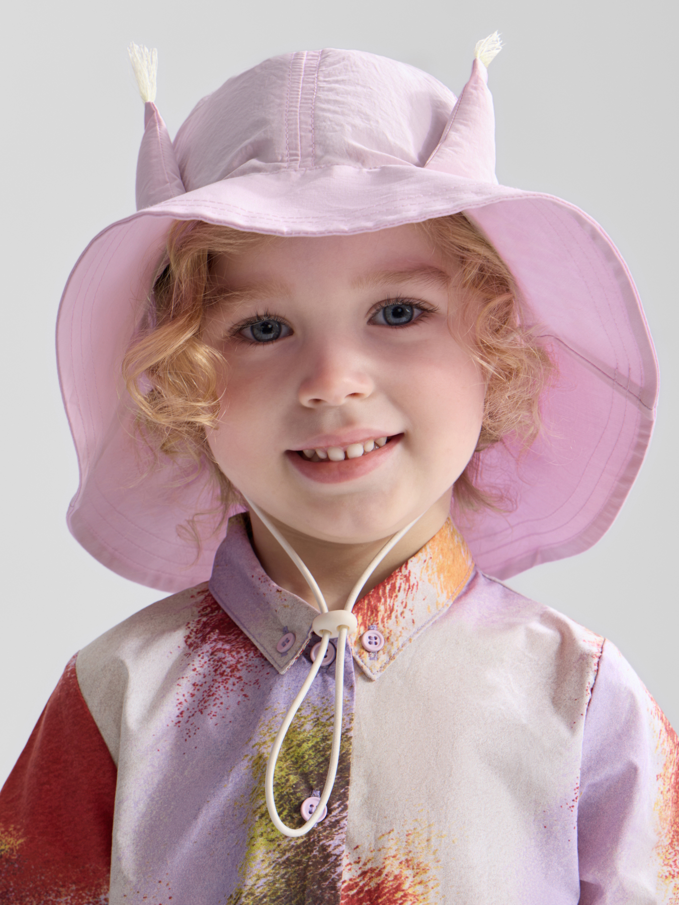 Изображение товара Панама Happy Baby 52 Летняя детская головная уборка с ушками