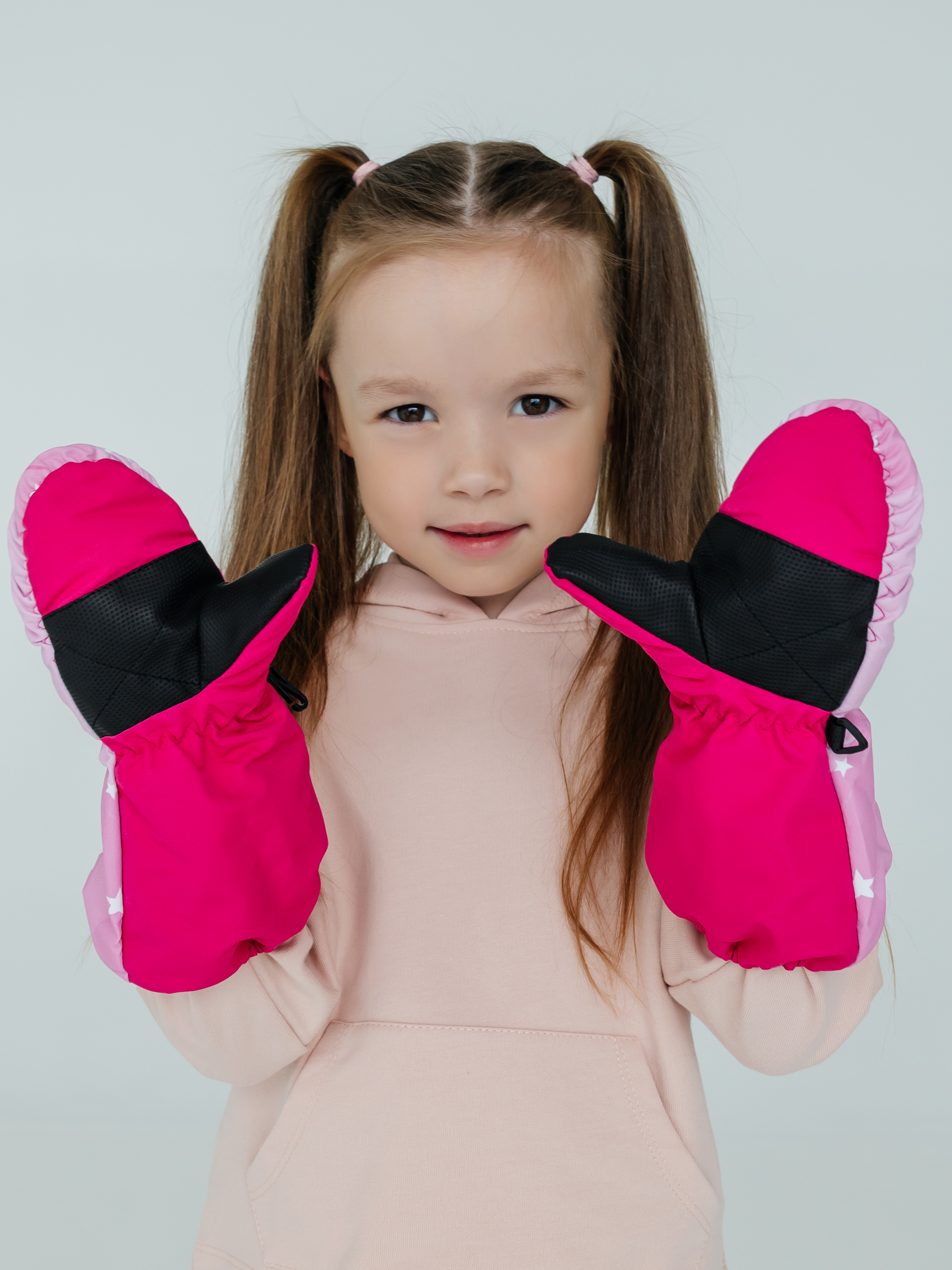 Варежки Ми-ми-мишки LM-Mi-02ярко-розовый - фото 7