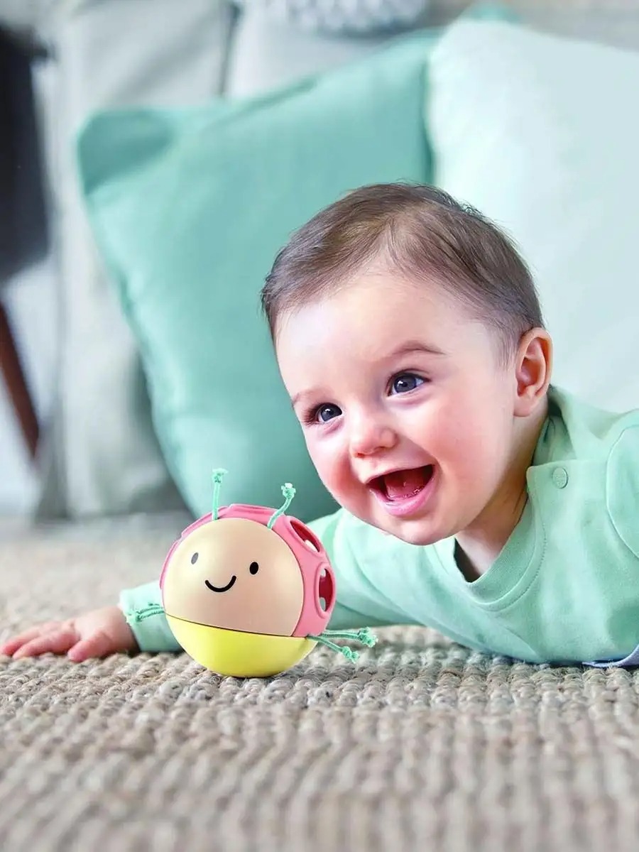 Игрушка Hape неваляшка Божья коровка - фото 1