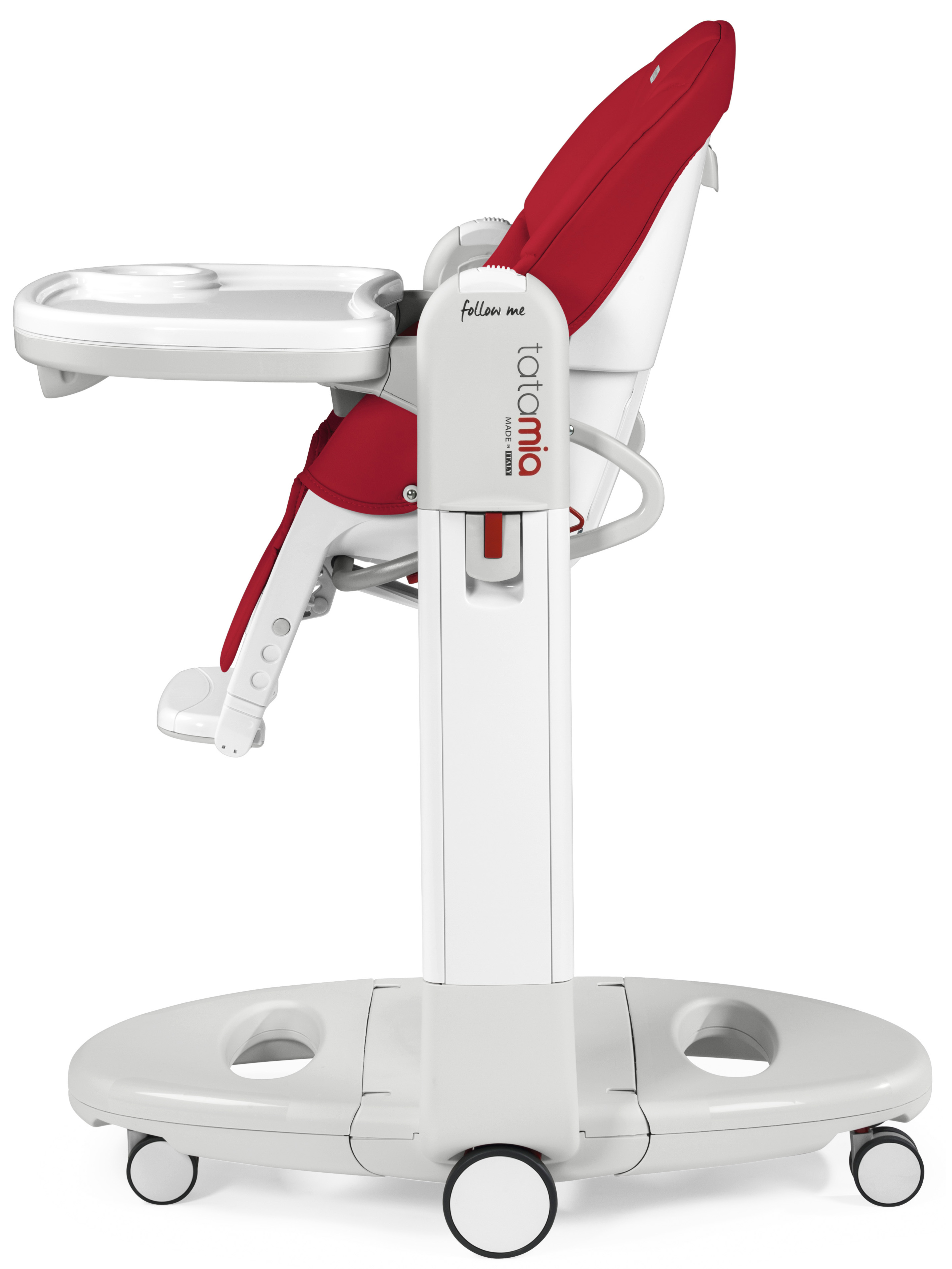 Стульчик для кормления Peg-Perego Tatamia Follow Me красный - фото 12