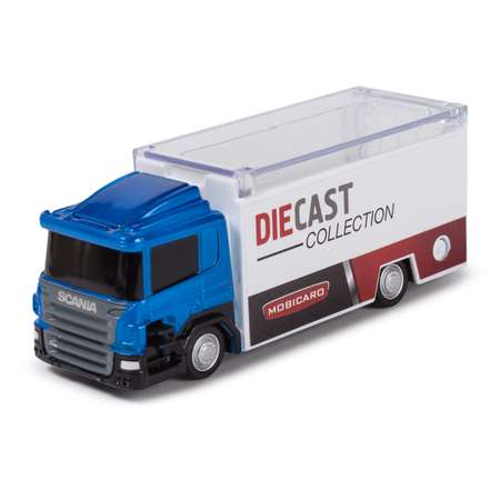Грузовик Mobicaro Scania 1:64 синий