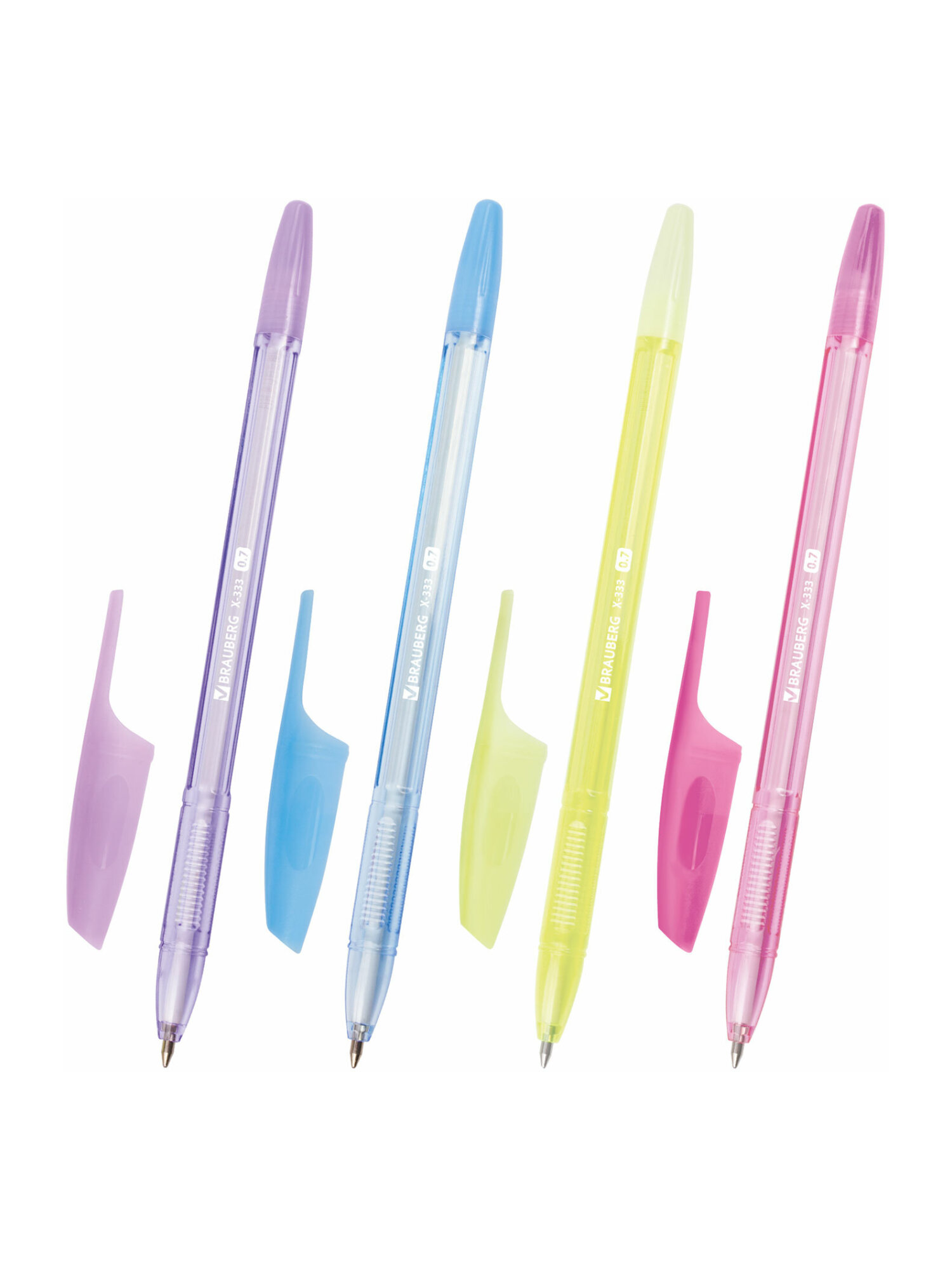 Ручка шариковая Brauberg 8 шт. - фото 3