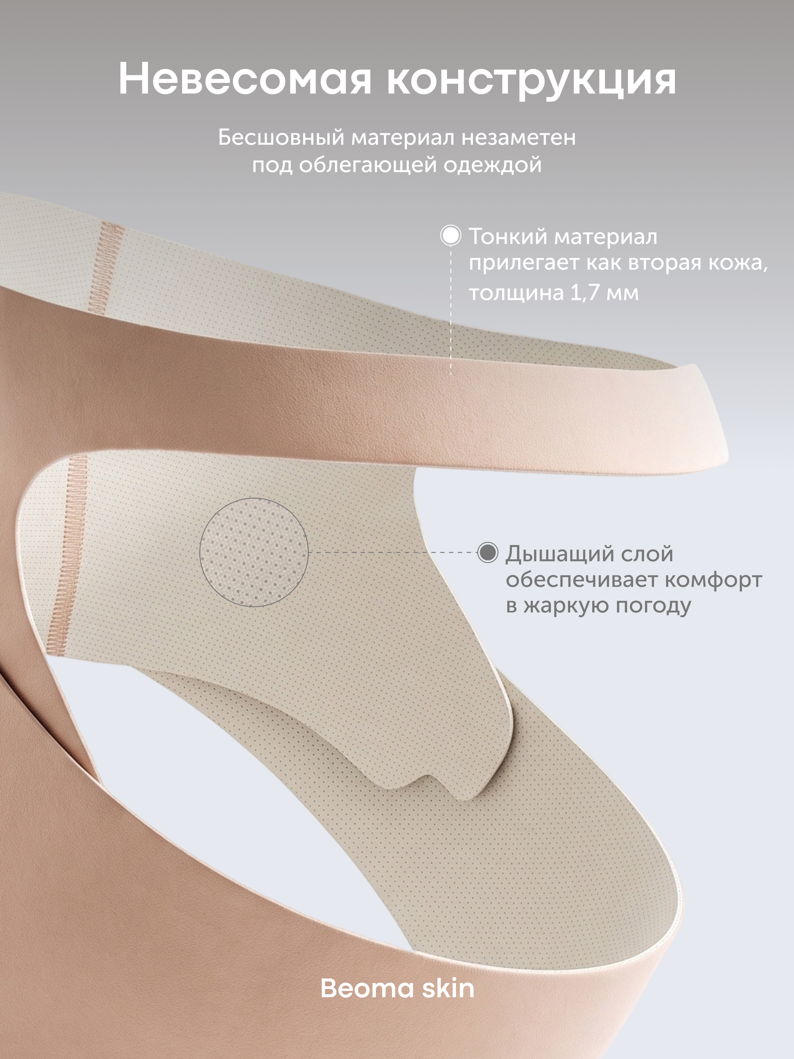 Бандажи для беременных beoma Box_beoma_beige - фото 4
