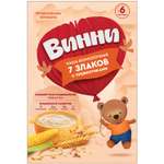 Каша Винни безмолочная 7злаков с пребиотиком 200г с 6месяцев