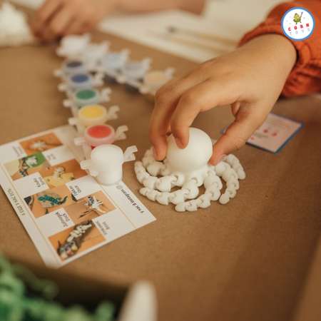 Набор для творчества Corntoys Осьминог Oswald