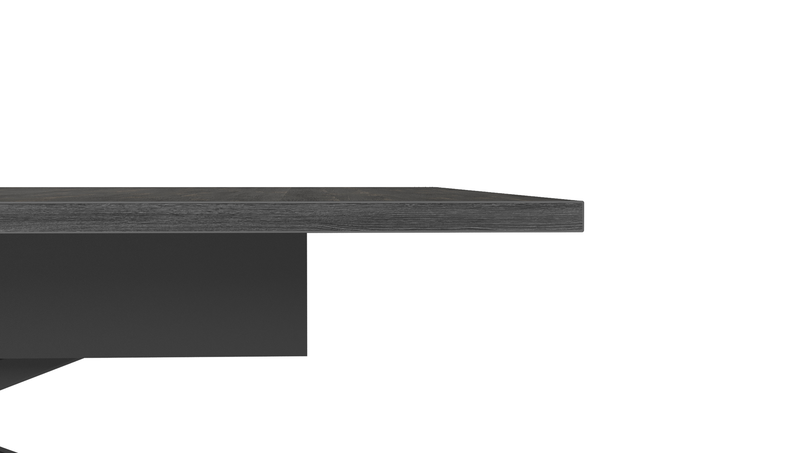 Стол-трансформер КАЛИФОРНИЯ МЕБЕЛЬ Андрэ Loft ЛДСП Интра Черный - фото 9