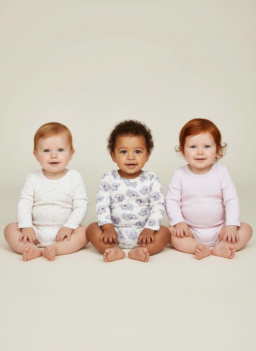 Комплект боди для новорожденных 3 шт. КотМарКот 800769 - фото 2