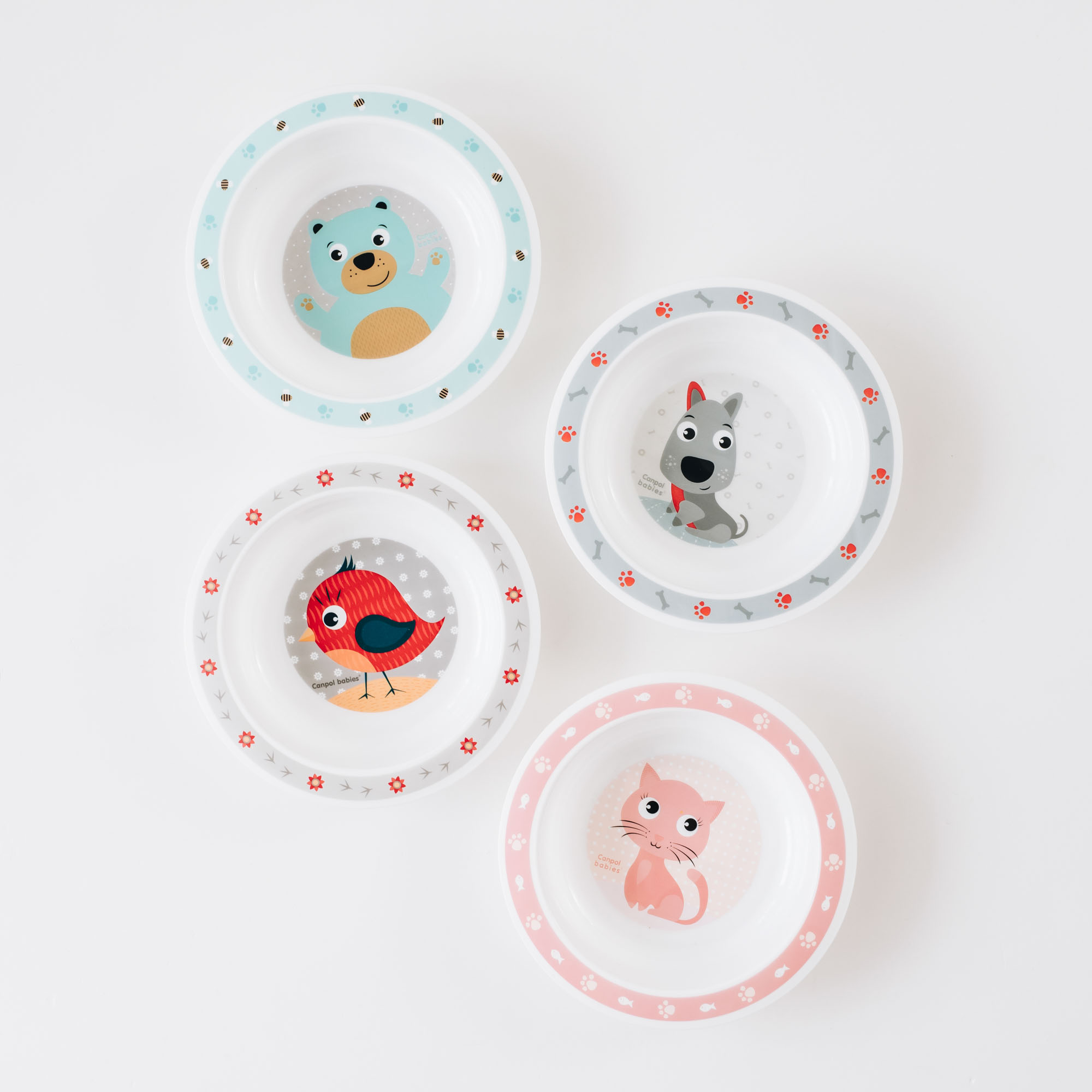 Тарелка Canpol Babies Cute Animals 270 мл - фото 3