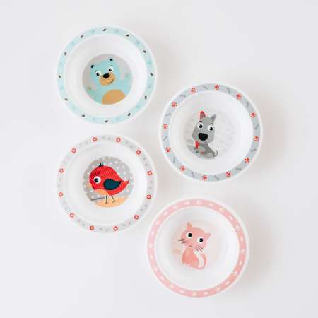 Тарелка Canpol Babies Cute Animals 270 мл