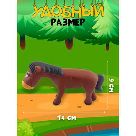 Журнал с 5 игрушками DeAgostini Животные на ферме